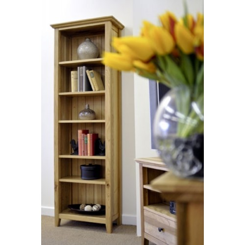 Hereford Rustic Oak 6ft x 2ft Bookcase