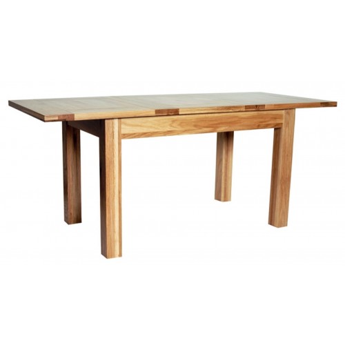 Hereford Rustic Oak Extending Dining Table -1250-1800mm