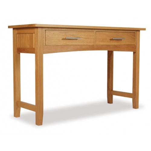 Hereford Oak Console Dressing Table