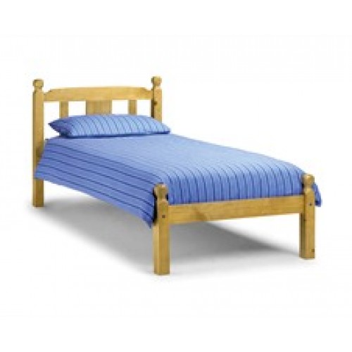 Elliot Bed Pine 90cm Antique Finish