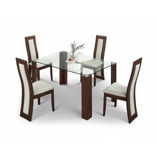 Mistral Dining Table Sets Walnut Finish