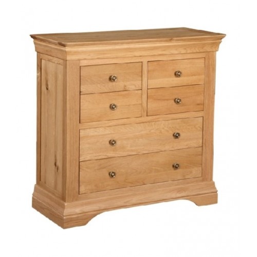 Normandy Oak 4+2 Drawer Chest