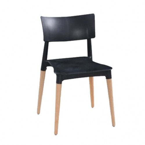 Aspen Plastic Chair 3, Black 