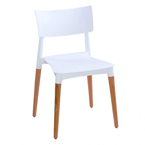 Aspen Plastic Chair 3, White 