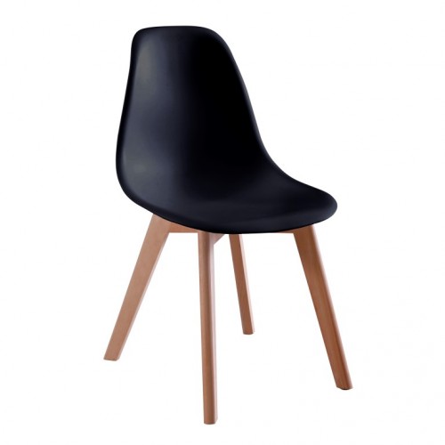 Aspen Plastic Chair 5, Black 