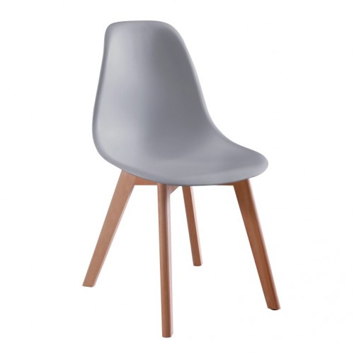 Aspen Plastic Chair 5, Grey 