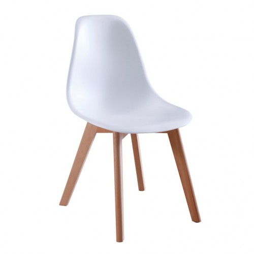 Aspen Plastic Chair 5, White 