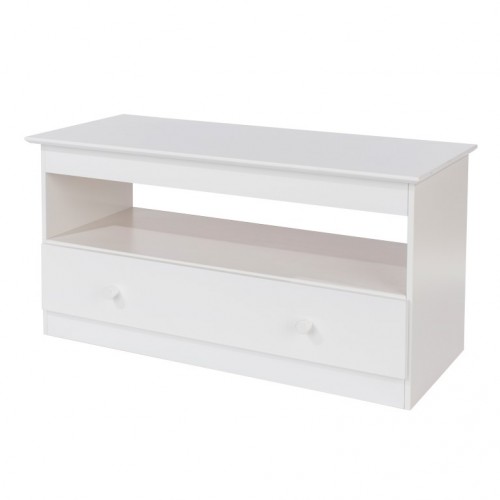 TV unit Aspen White Painted