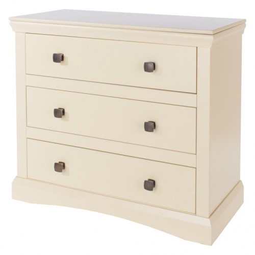 3 Drawer Chest Quebec Cream Painted 