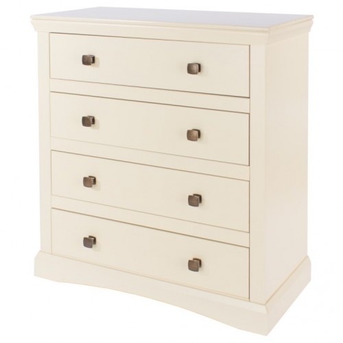 4 Drawer Chest Quebec Cream Painted 