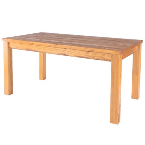 1500mm rectangular dining table farmhouse pine rough