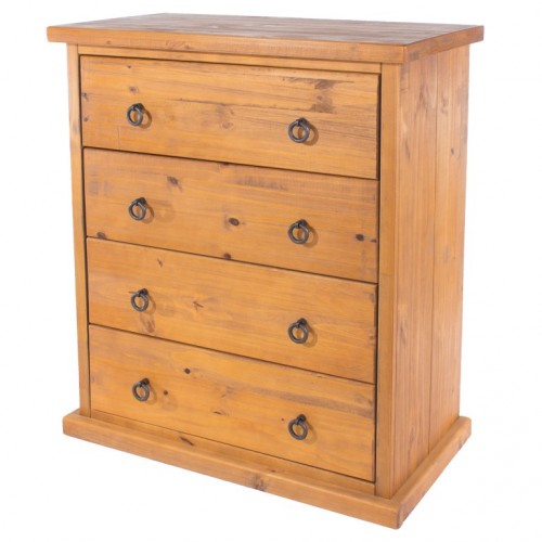 4 drawer chest farmhouse pine rough