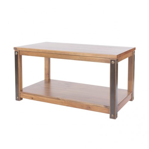 coffee table forge aged metal effect