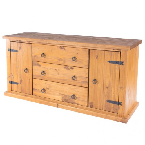 large sideboard farmhouse pine rough
