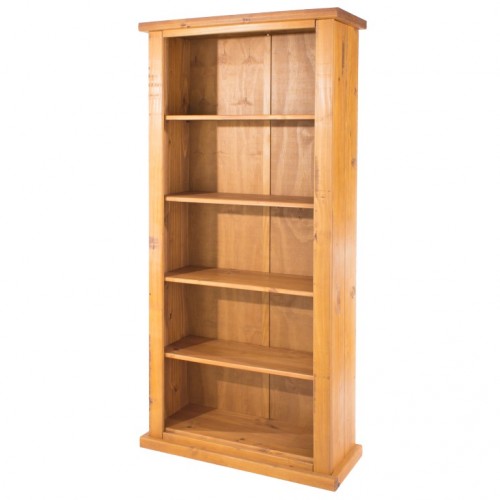 tall bookcase farmhouse pine rough