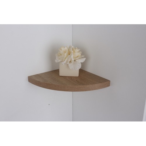 Hudson corner box shelf kit oak effect  