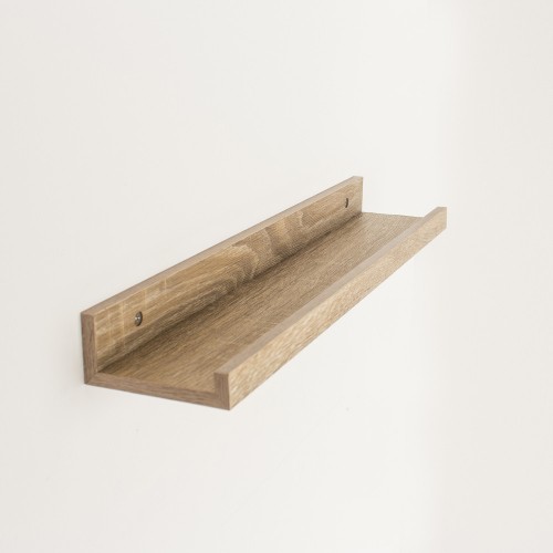 dura display shelf oak effect Shelf kit sets matt finish 