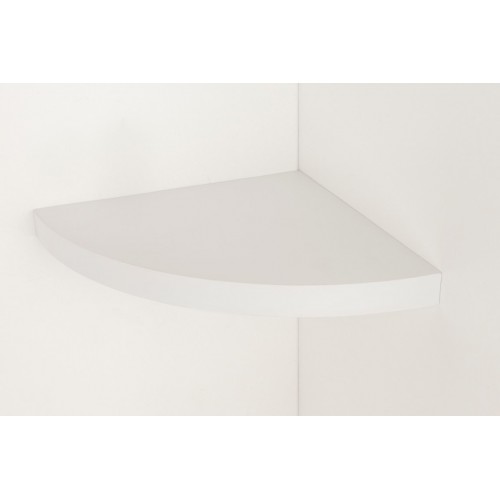 Hudson corner box shelf kit gloss white 