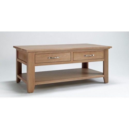 Sherwood Oak Coffee Table with Drawer