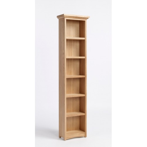 Sherwood Oak DVD/CD Cabinet With 5 Shelves