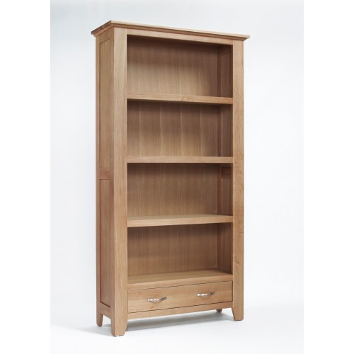 Sherwood Oak Large 1 Drawer Bookcase