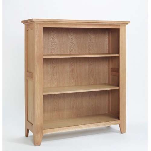 Sherwood Oak Low Bookcase