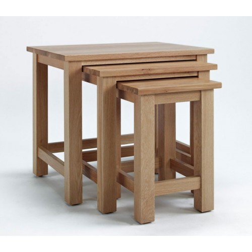 Sherwood Oak Nest of Tables