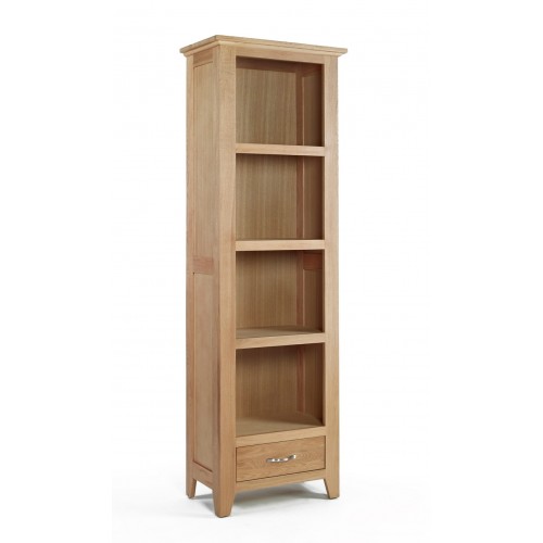 Sherwood Oak Small 1 Drawer Bookcase