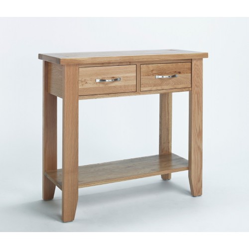 Sherwood Oak Small Console Table