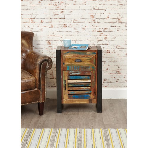 Urban Chic 1 Door 1 Drawer Lamp Table