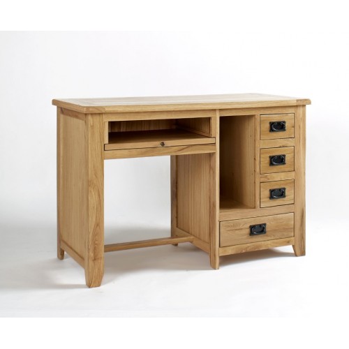 Westbury Oak Single Pedestal Desk