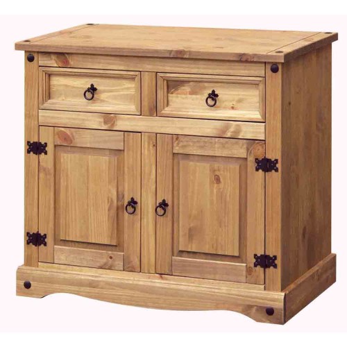 small sideboard corona premium waxed pine