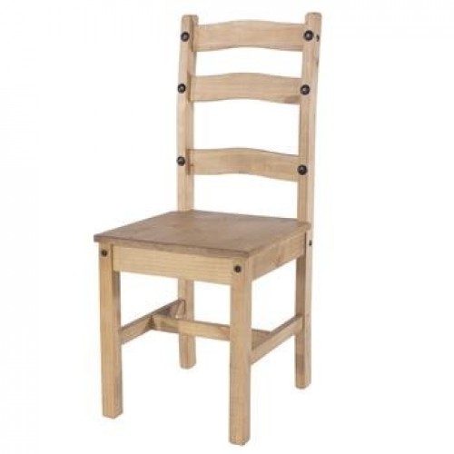 corona waxed solid pine chair cotswold waxed pine