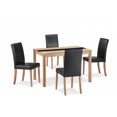 ASHLEIGH DINING SET (4 CHAIRS)