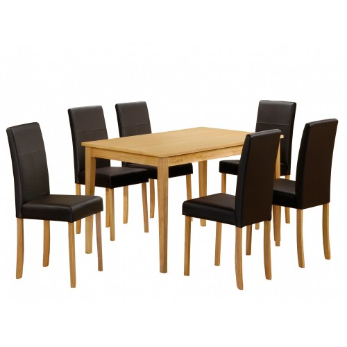 ATLANTA DINING SET (6 CHAIRS)