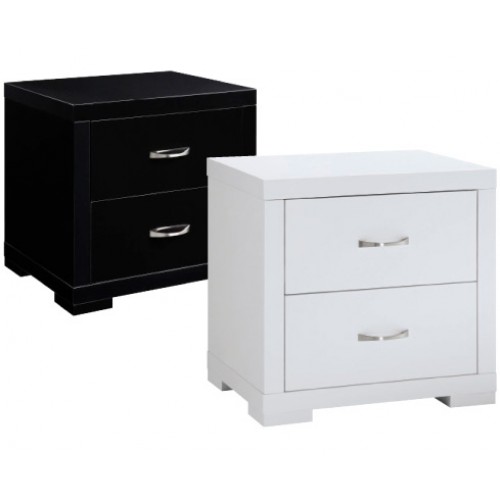 LUNA 2 DRAWER BEDSIDE