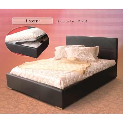 LYON OTTOMAN BED 4'6"