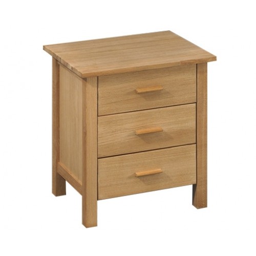 ROSEDALE 3 DRAWER BEDSIDE